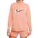 Nike Women's Dri-Fit Swoosh Run 1/4-Zip Running Midlayer - Rose Whisper/Black/White