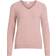 Vila Ril V-Neck Knitted Pullover - Pink/Misty Rose