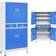 vidaXL Office with 4 Doors Lagerschrank 90x180cm