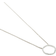 Monica Vinader Riva Circle Necklace - Sterling Silver/Diamond