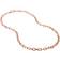 Monica Vinader Alta Capture Mini Link Necklace - Rose Gold