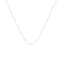 Monica Vinader Fine Beaded Chain Necklace Long - Gold