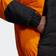 Adidas D11 Down Colourblock Hooded Jacket - Black/Eqt Orange