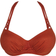 PrimaDonna Swim Manuia Balcony Padded Bikini Top - Burnt Amber