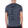 Alpha Industries Backprint Short Sleeve T-shirt - Grey Black/Black