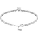 Pandora Sparkling Heart Tennis Bracelet - Silver/Transparent