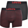Levi's Base Stripe Boxer 2-pack - Black/Red