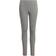 Adidas Girl's 3-Stripes Cotton Tights - Medium Grey Heather/Wonder Mauve (HD4368)