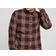 Urban Classics Campus Checked Shirt - Cherry/Honey