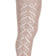 Condor Merino Wool Blend Tights with Openwork Hearts - Oatmeal (15271_000_901)