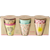 Rice Medium Melamine Cups Funky Print Multi 6pcs