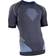 UYN Evolutyon UW Short Sleeve Shirt Men - Anthracite Melange/Blue/Yellow Shiny