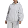 Adidas Women's Sportswear Studio Lounge Fleece Hoodie - Light Grey Heather