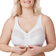 Glamorise MagicLift Natural Shape Front Closure Bra - White