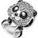 Pandora Sparkling Cute Panda Charm - Silver/Black/Transparent