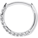 Thomas Sabo Charm Club Single Hoop Earring - Silver/Transparent
