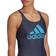 Adidas Women's SH3.RO Big Logo Swimsuit - Shadow Navy/Sky Rush