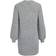 Object Collector's Item Eve Nonsia Ballon Sleeved Knitted Dress - Light Grey Melange