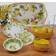 Certified International Lemon Zest Dessert Plate 9.016" 6