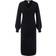 Object Malena Knitted Dress- Black
