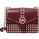 Michael Kors Greenwich Small Studded Leather Crossbody - Dark Berry/Gold