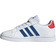 Adidas Kid's Grand Court - Cloud White/Royal Blue/Vivid Red