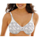 Bali Passion For Comfort Minimizer Underwire Bra - Silver Lace