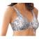 Bali Passion For Comfort Minimizer Underwire Bra - Silver Lace