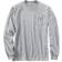 Carhartt Loose Fit Heavyweight Long Sleeve Pocket T-shirt - Heather Grey