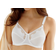 Bali Comfort-U Flower Full-Figure Bra - White