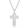 Montana Silversmiths Born In the USA Patriotic Cross Necklace - Silver/Blue/Red