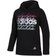 Adidas Fleece Cotton Hooded Pullover - Black (EY4813)