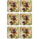 Pimpernel Abundant Fall Coaster 6