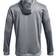 Under Armour Armour Rival Fleece Big Logo Hoodie - Pitch Gray Light Heather/Halo Gray