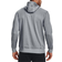 Under Armour Armour Rival Fleece Big Logo Hoodie - Pitch Gray Light Heather/Halo Gray