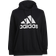 Adidas Women's Essentials Logo Hoodie Plus Size - Black/White