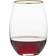 Mikasa Julie Gold Red Wine Glass 19.612fl oz 4