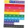 Learning Resources Ler0611 Soft Foam Magnetic Rainbow Fraction-Tiles