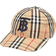 Burberry Monogram Motif Vintage Check Cotton Baseball Cap - Archive Beige