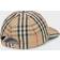 Burberry Monogram Motif Vintage Check Cotton Baseball Cap - Archive Beige