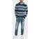 Nautica Striped Sweater - Navy