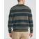 Nautica Striped Sweater - Forest Night Heather