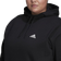 Adidas Women's Essentials Studio Hoodie Plus Size - Black/White