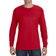 Hanes Men's Authentic Long-Sleeve T-shirt - Deep Red