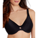 Bali Lilyette Plung Into Comfort Keyhole Minimizer Bra - Onyx