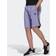 Adidas Essentials Fleece 3-Stripes Shorts - Light Purple/Black