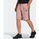 Adidas Essentials Fleece 3-Stripes Shorts - Wonder Mauve/Black