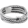 David Yurman X Collection Ring - Silver/Diamonds