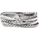 David Yurman X Collection Ring - Silver/Diamonds