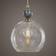 Uttermost Mendota Clear 1-Light Pendant Pendant Lamp 14"